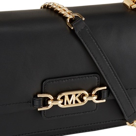Heather Large Leather Shoulder Bag