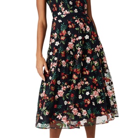Rosella Embroidered Floral Dress