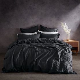 Standard Pillowcase Pair Charcoal
