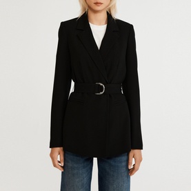 Valaya Belted Suit Jacket