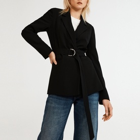 Valaya Belted Suit Jacket