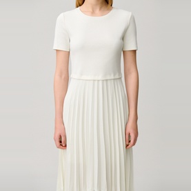 Teli Pleated Midi Dress
