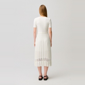 Teli Pleated Midi Dress