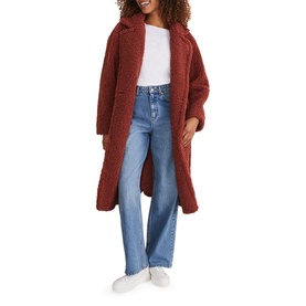 Libbie Longline Teddy Coat