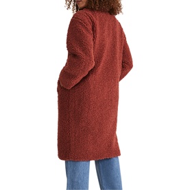 Libbie Longline Teddy Coat