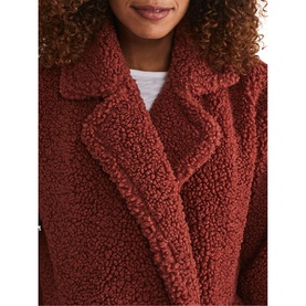 Libbie Longline Teddy Coat