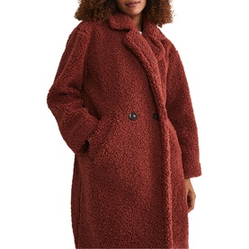 Libbie Longline Teddy Coat