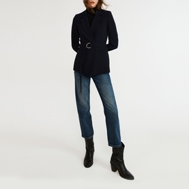 Valaya Belted Suit Jacket