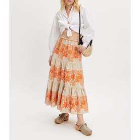 Jin Embroidered Skirt