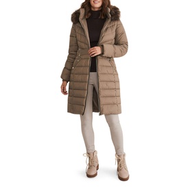 Synthia High Shine Puffer Jacket