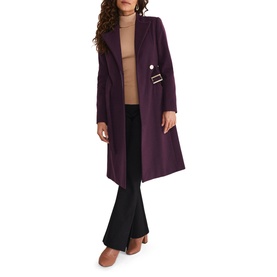 Susie Collarless Wrap Coat