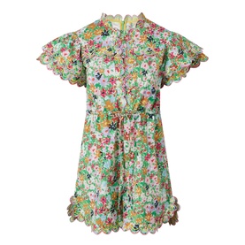 Vigo Floral Print Romper