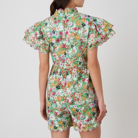 Vigo Floral Print Romper