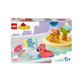 Bath Time Fun: Floating Animal Island