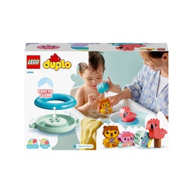 Bath Time Fun: Floating Animal Island