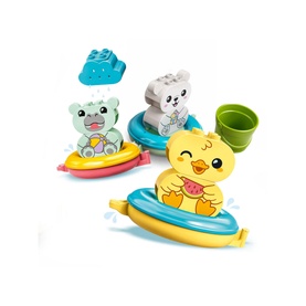 Bath Time Fun: Floating Animal Train