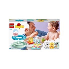 Bath Time Fun: Floating Animal Train