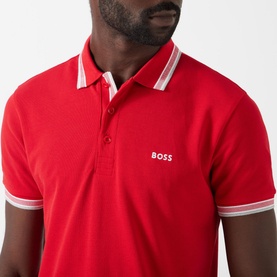 Cotton Polo Shirt with Logo Detailing