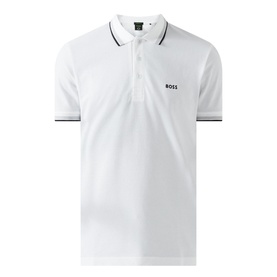 Cotton Polo Shirt with Logo Detailing