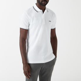 Cotton Polo Shirt with Logo Detailing