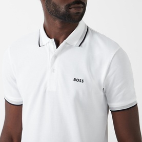 Cotton Polo Shirt with Logo Detailing
