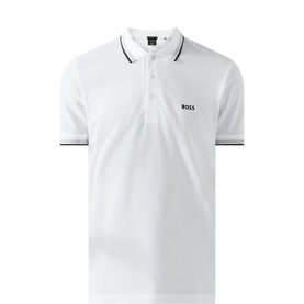 Cotton Polo Shirt with Logo Detailing