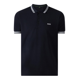 Cotton Polo Shirt with Logo Detailing