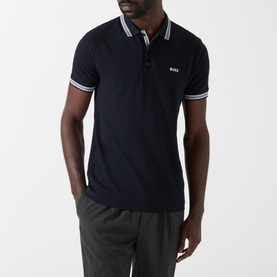 Cotton Polo Shirt with Logo Detailing