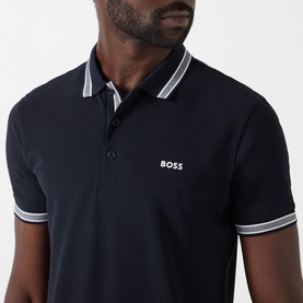 Cotton Polo Shirt with Logo Detailing