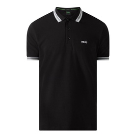 Cotton Polo Shirt with Logo Detailing