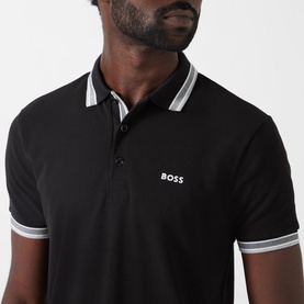 Cotton Polo Shirt with Logo Detailing