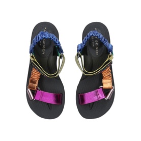 Orion Metallic Sandals