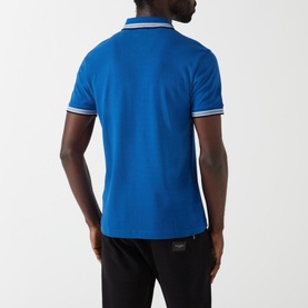 Cotton Polo Shirt with Logo Detailing