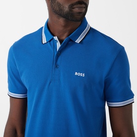 Cotton Polo Shirt with Logo Detailing