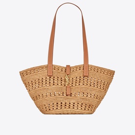 Panier Small Raffia Tote Bag