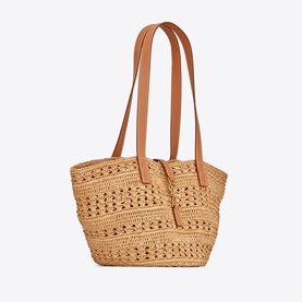 Panier Small Raffia Tote Bag