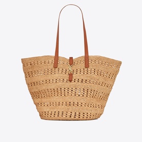 Panier Medium Raffia Tote