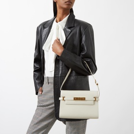 Manhattan Small Leather Shoulder Bag