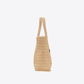 Rive Gauche Raffia Tote Bag