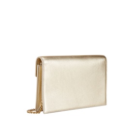 Envelope Leather Chain Wallet