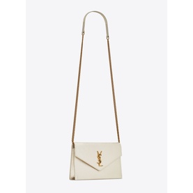 Envelope Leather Chain Wallet