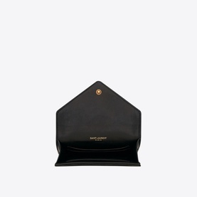 Gaby Small Quilted Leather Envelope Wallet