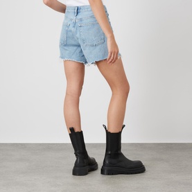 Parker High-Rise Denim Shorts