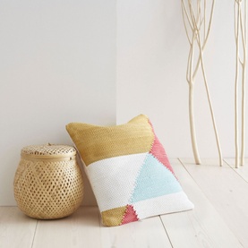 Dahlia Cushion Bright