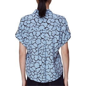 Giraffe Print Pocket Shirt