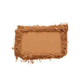 NARS Light Reflecting Setting Powder Pressed in Sunstone, shown as a pressed pan swatch surrounded by loose powder texture