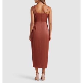 Amanda Drape Midi Dress