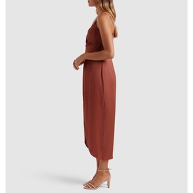 Amanda Drape Midi Dress