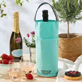 Fortnum's Picnic Bottle Bag, Eau de Nil