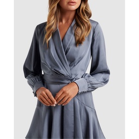Mikayla Satin Mini Dress